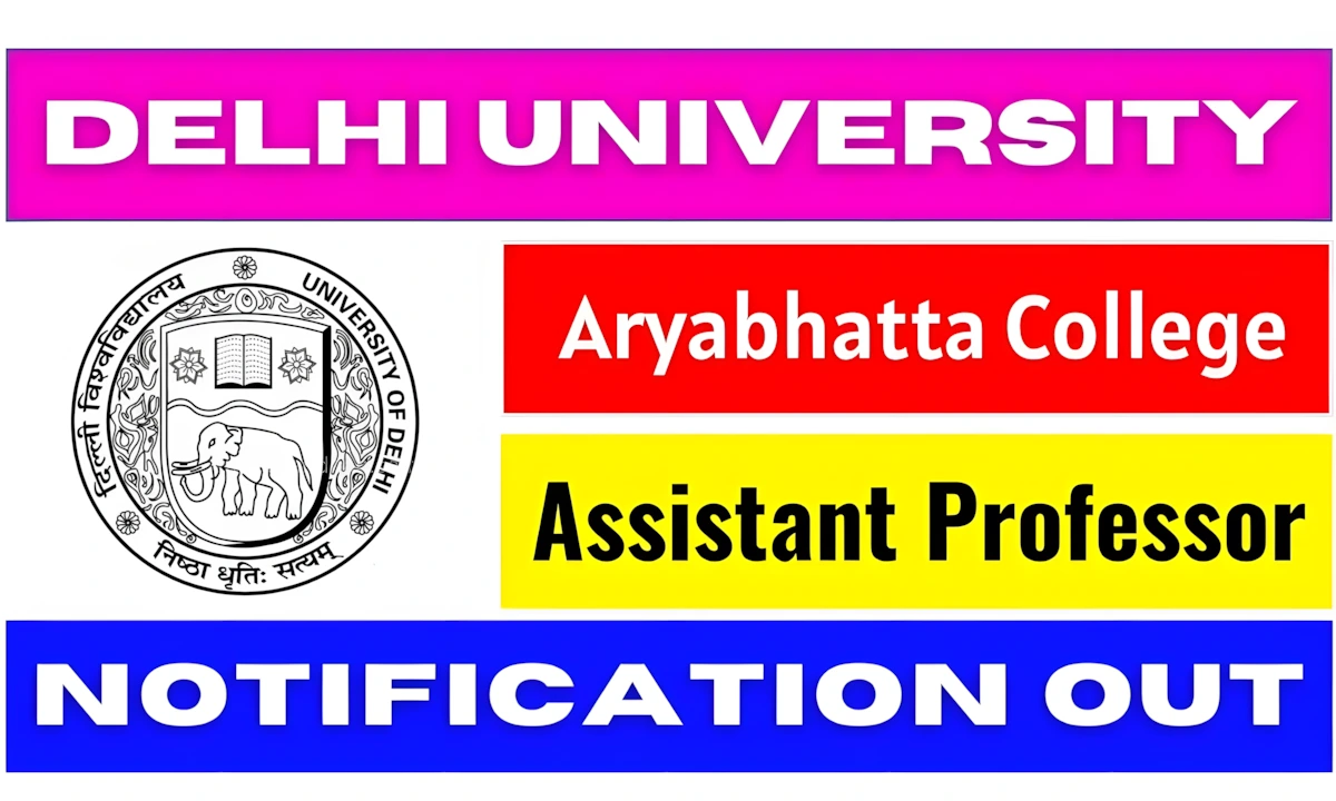 DU Assistant Professor Recruitment 2024