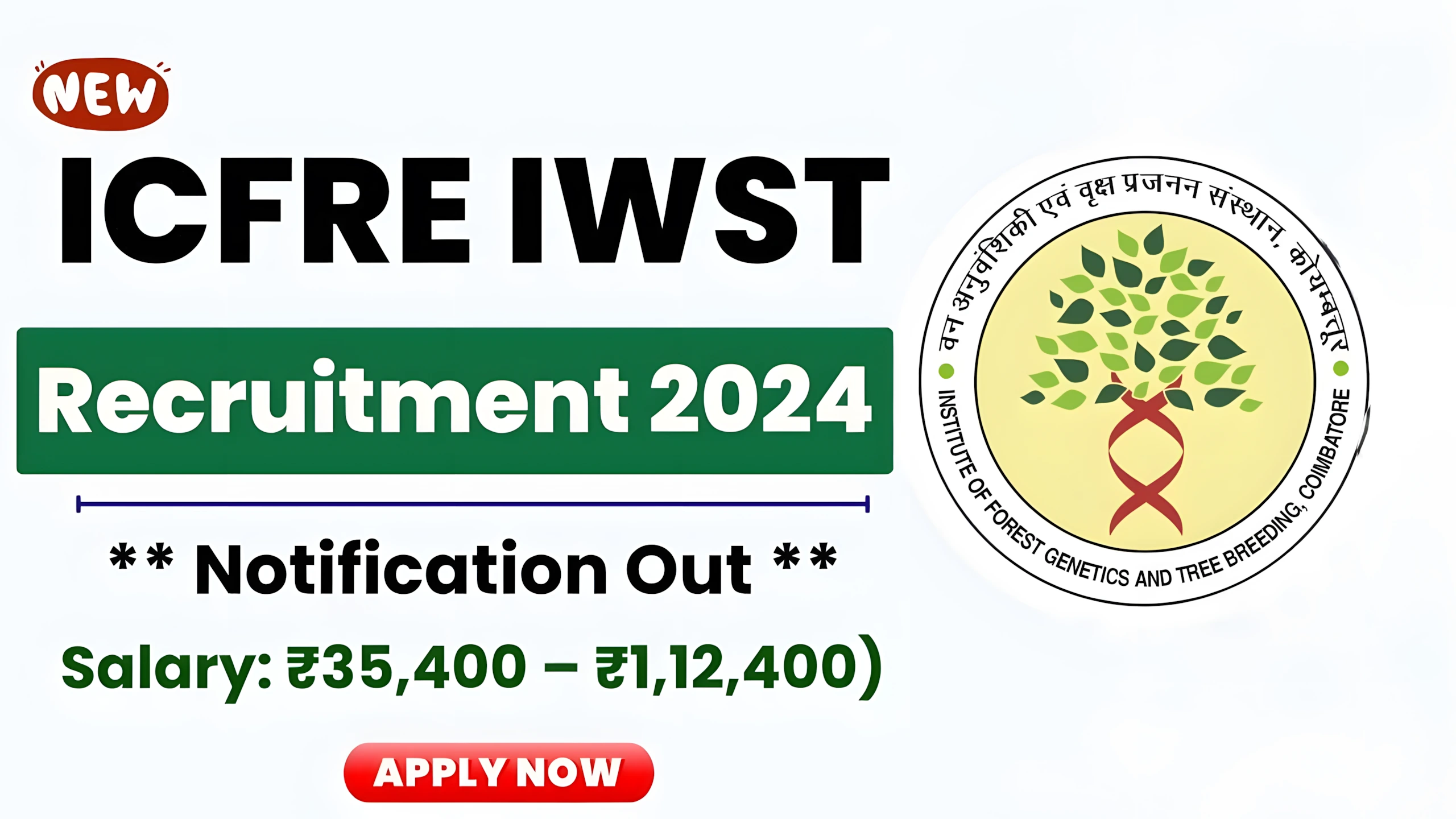 ICFRE IWST recruitment